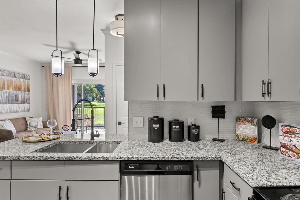 Granite Countertop at Preserve at Rolling Oaks, Austin, Texas