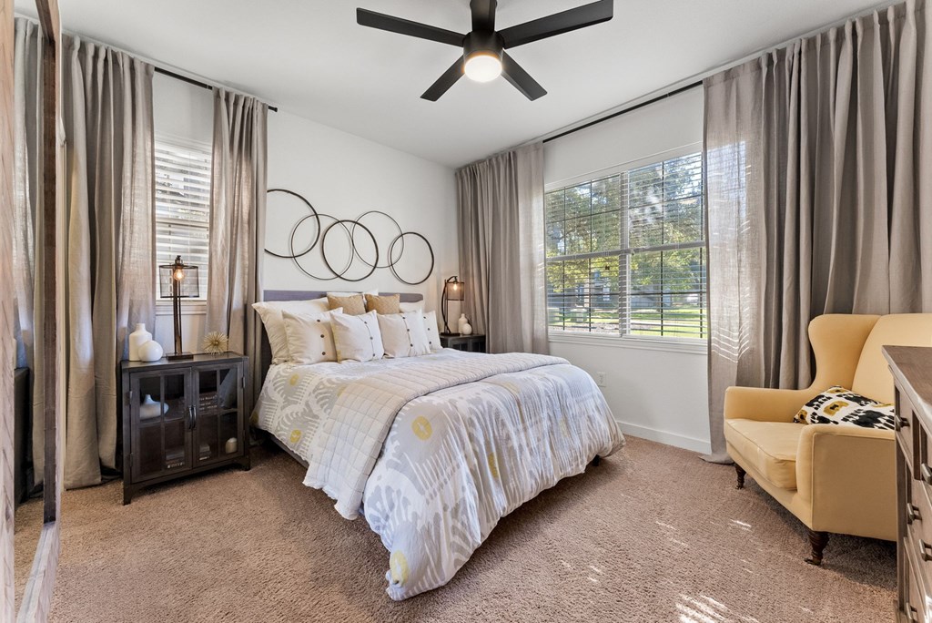 Spacious Bedroom Spacious Bedroom at Preserve at Rolling Oaks, Austin, 78728