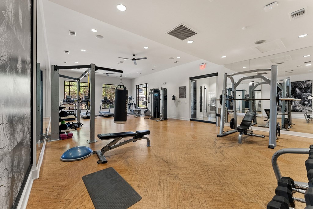 Fitness Center at Preserve at Rolling Oaks, Austin