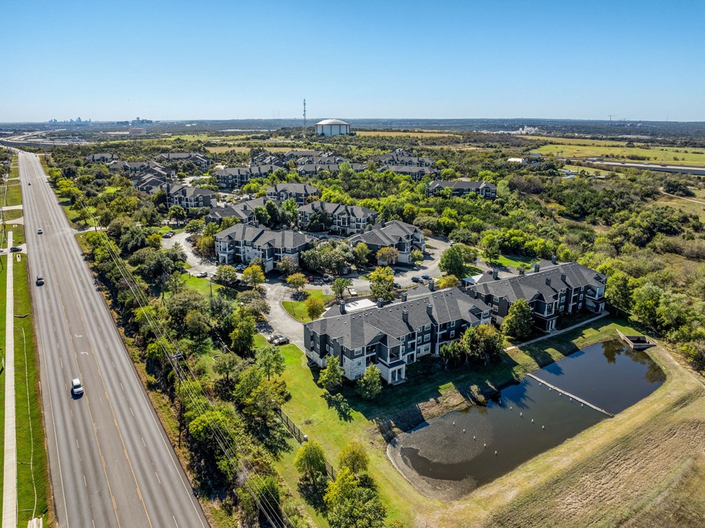 Aerial View at Preserve at Rolling Oaks, Austin, TX