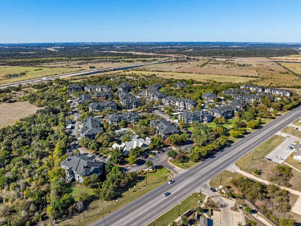 A bird's eye view  at Preserve at Rolling Oaks, Texas
