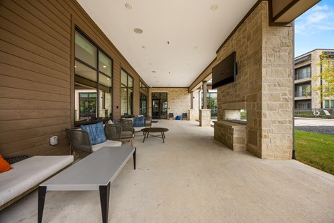 Outdoor Living Areas at The Haywood Apartments, Austin