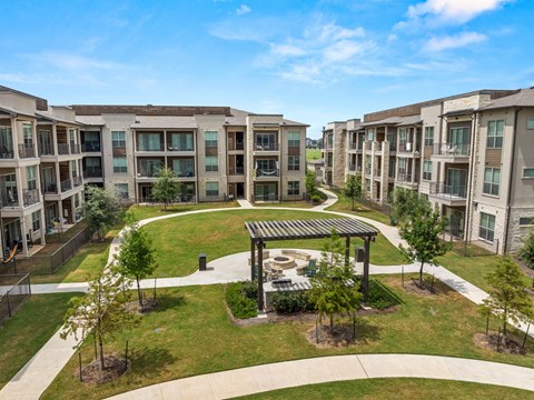 Aerial View at The Haywood Apartments, Texas, 78748