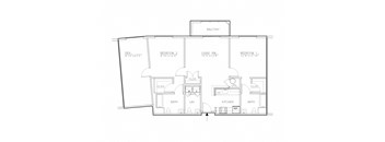 The Lexington 2-
bedroom apartment