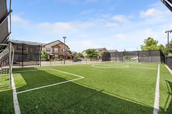 Soccer field at Artesian on Westheimer