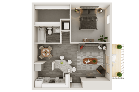 Dogwood  Phase 2 floorplan at Waterford Place, Kentucky