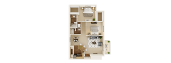 Magnolia Phase 1 floorplan Waterford Place Louisville KY 40207