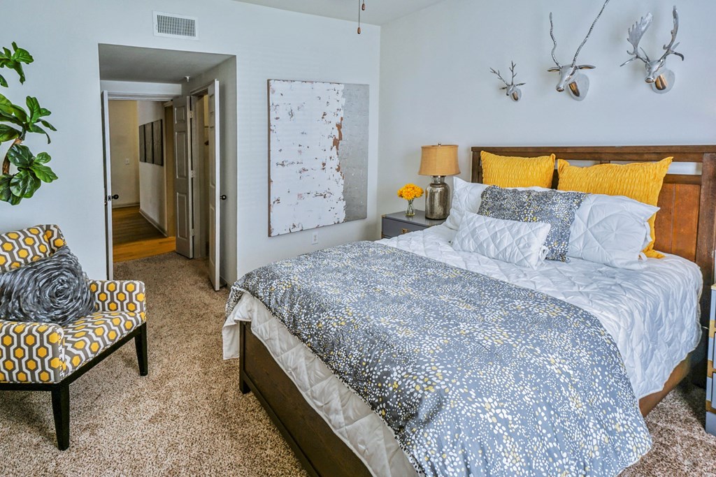 Gorgeous Bedroom aat The Aster Sugar Land Apartments, Sugar Land, Texas