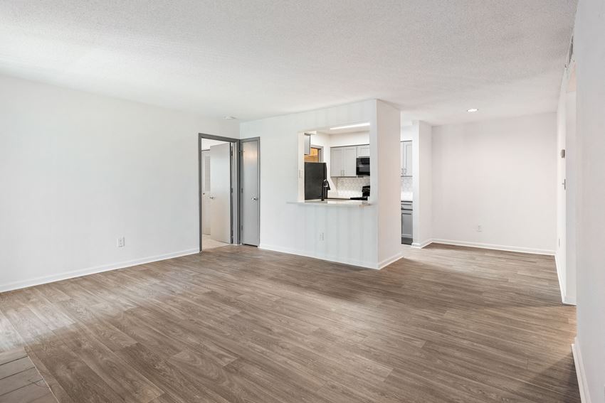 Renovated Living Room and Dining Room located at 1900 Rosemont in Roswell, GA 30076 - Photo Gallery