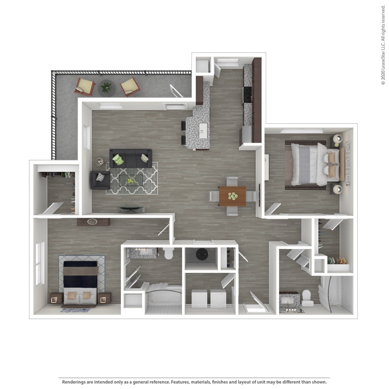 Oakridge Floor Plan at Caldwell, Houston, TX, 77084