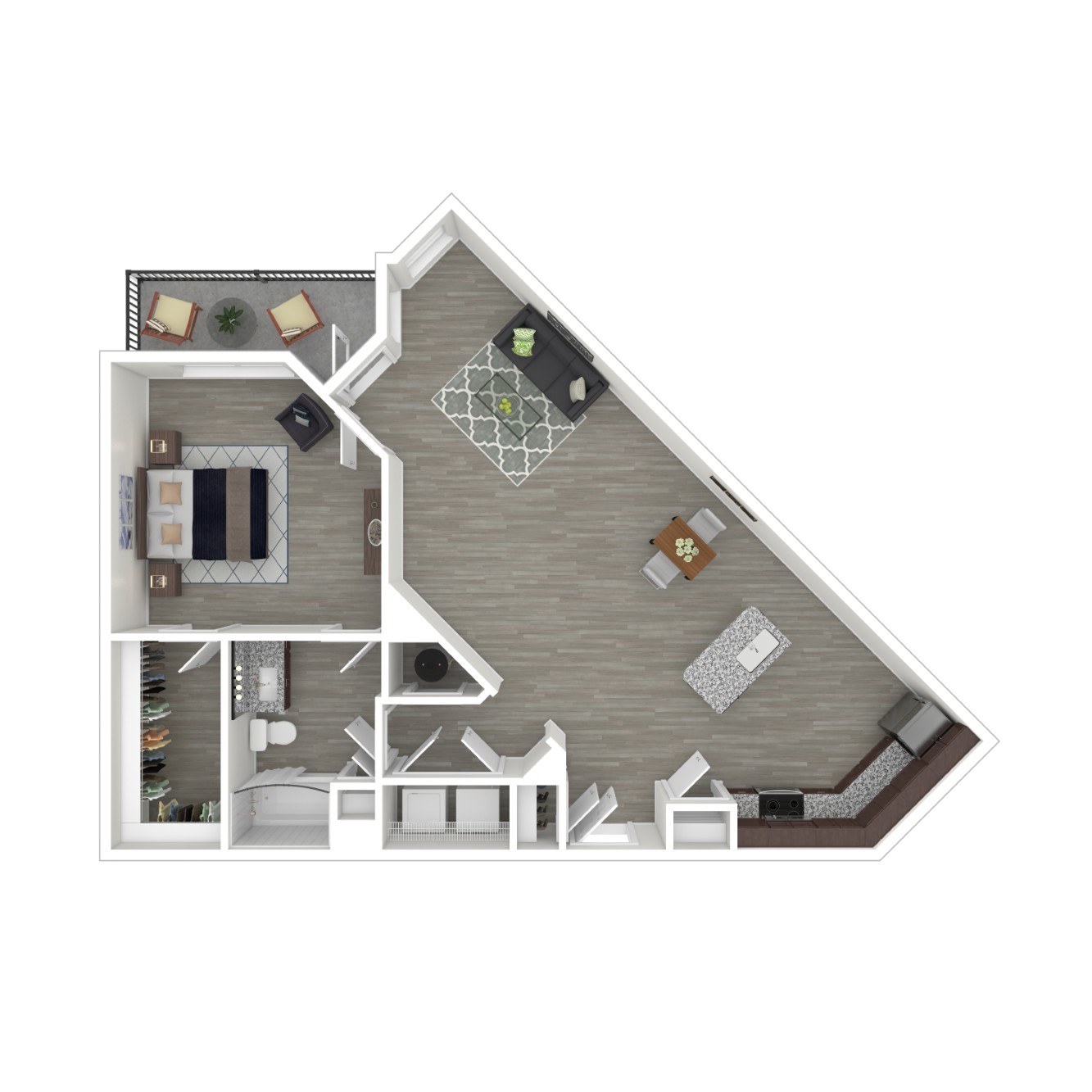 Katy Floor Plan at Caldwell, Houston, 77084