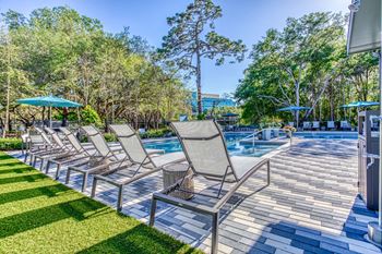 Swimming Pool With Relaxing Sundecks at The Beck at Hidden River, Tampa, FL, 33637