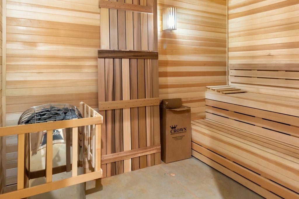 Sauna Room at The One at Spartanburg, South Carolina