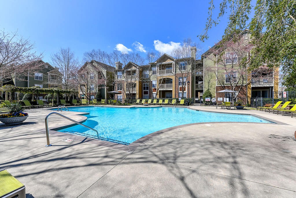 Alden Place Swimming Pools at Alden Place at South Square Apartments, Durham, NC