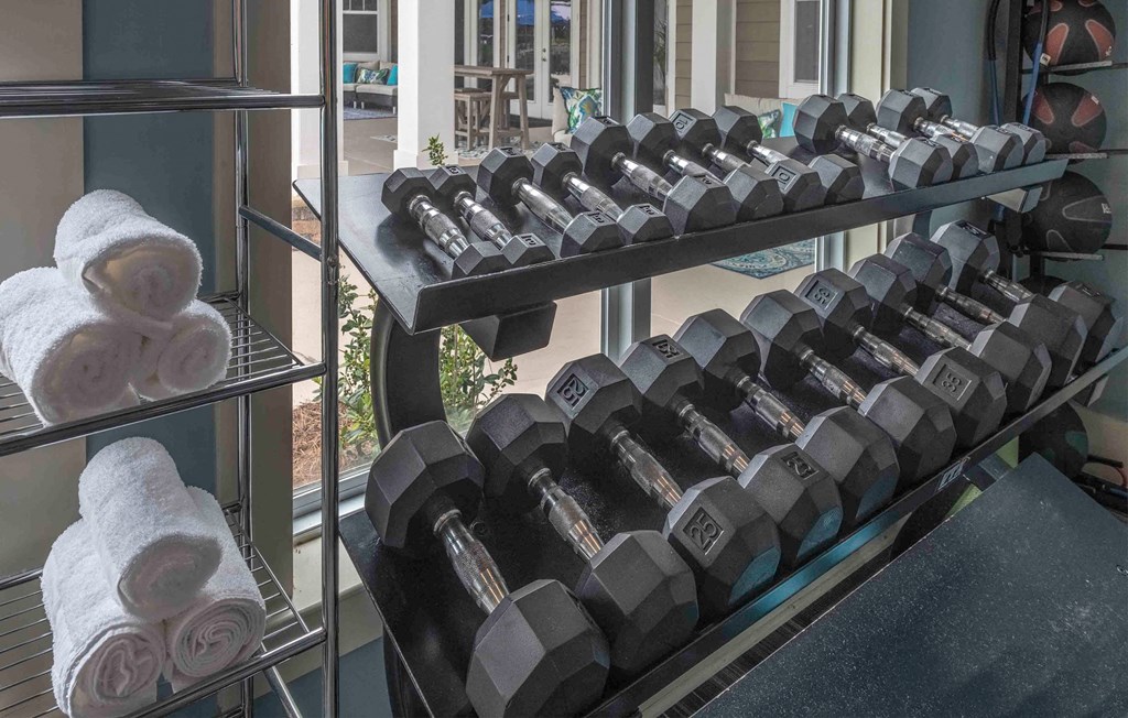 Fitness Center at Ansley Town Center, Evans, GA, 30809