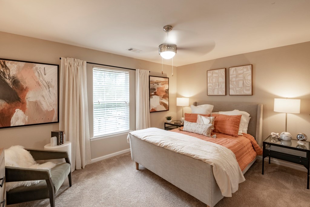 High ceiling Fan at Ansley at Town Center Apartments, Evans