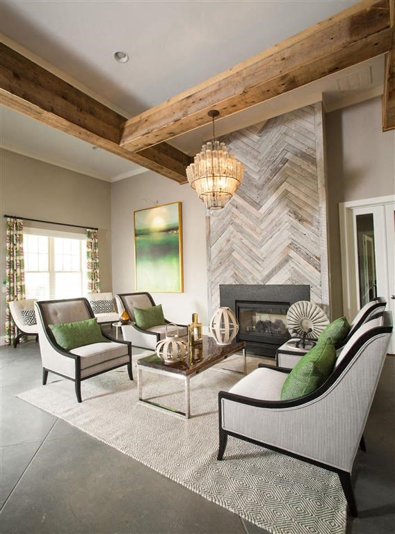 Clubhouse Interior at Ansley at Roberts Lake, North Carolina