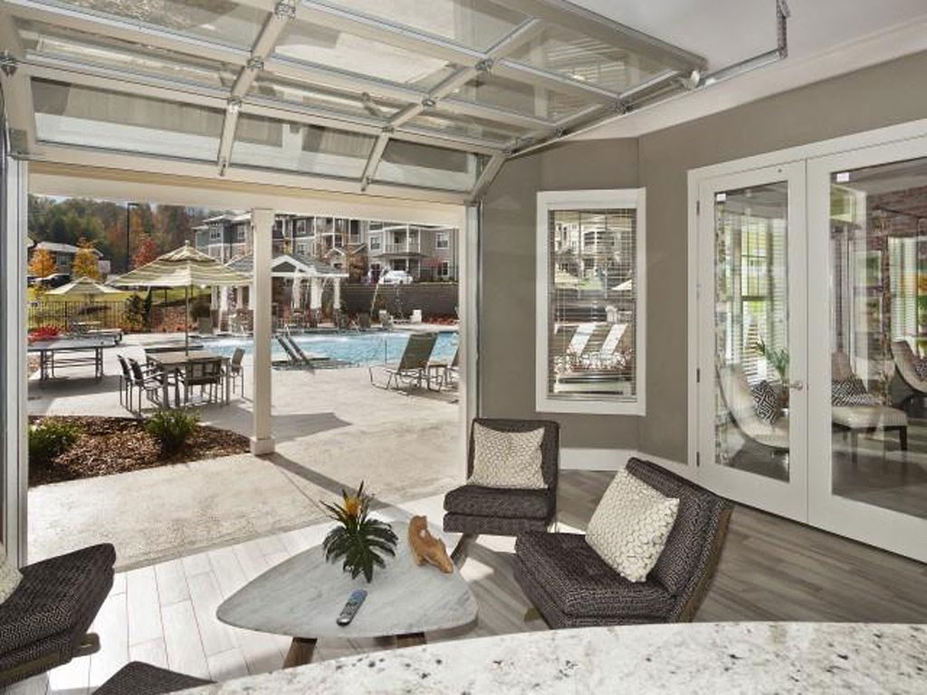 Resident Lounge Resident Lounge at Ansley at Roberts Lake, North Carolina