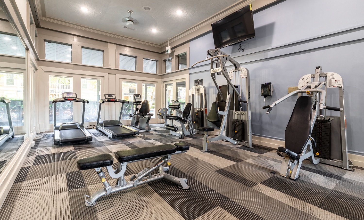 Modern Fitness Center at Arbors Harbor Town, Tennessee