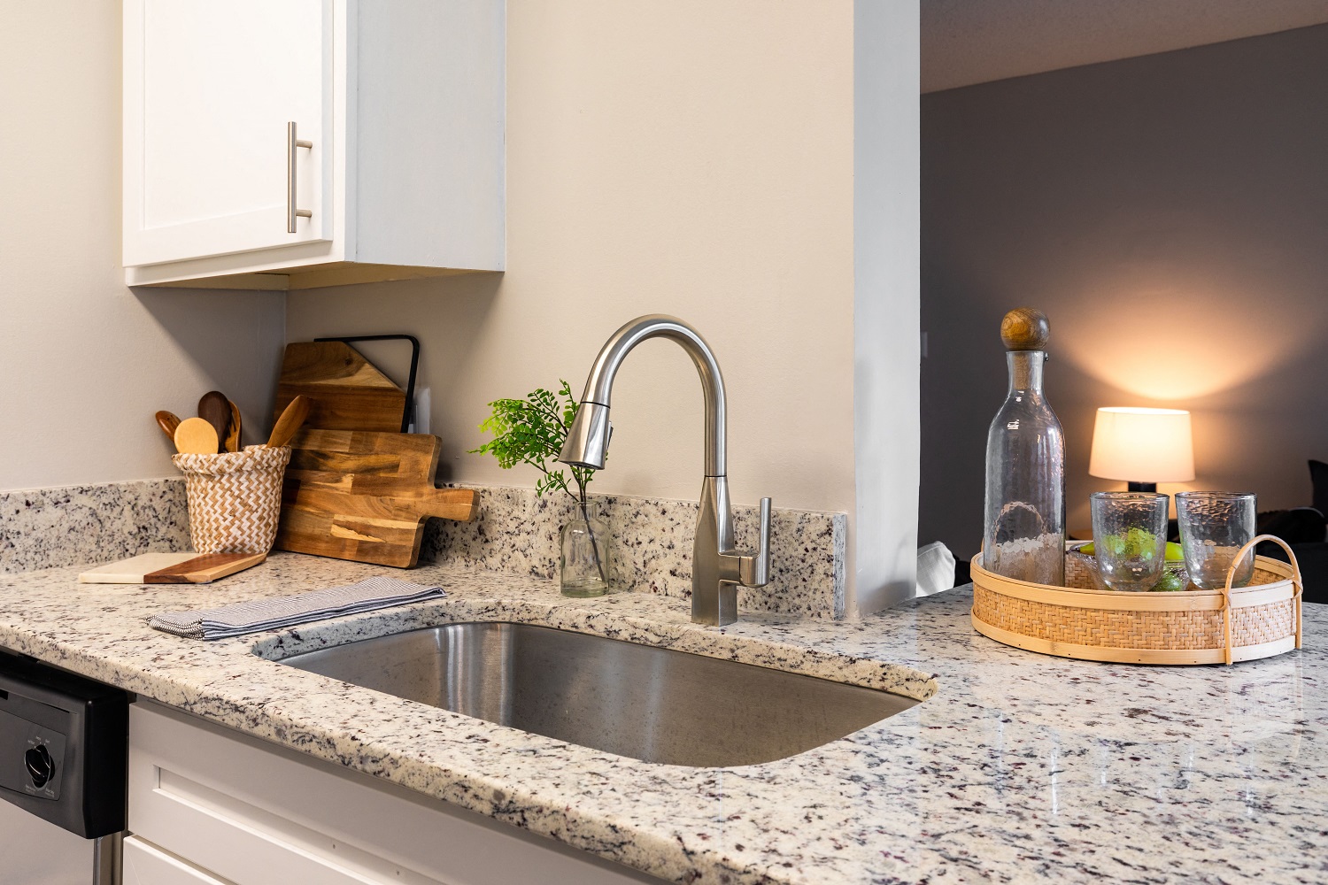 Renovated Kitchen with Undermount Sink at Arbors Harbor Town, Memphis, TN, 38103