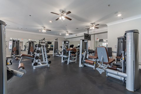 Fitness Equipment at Arlo Luxury Apartment Homes, Little Rock, AR