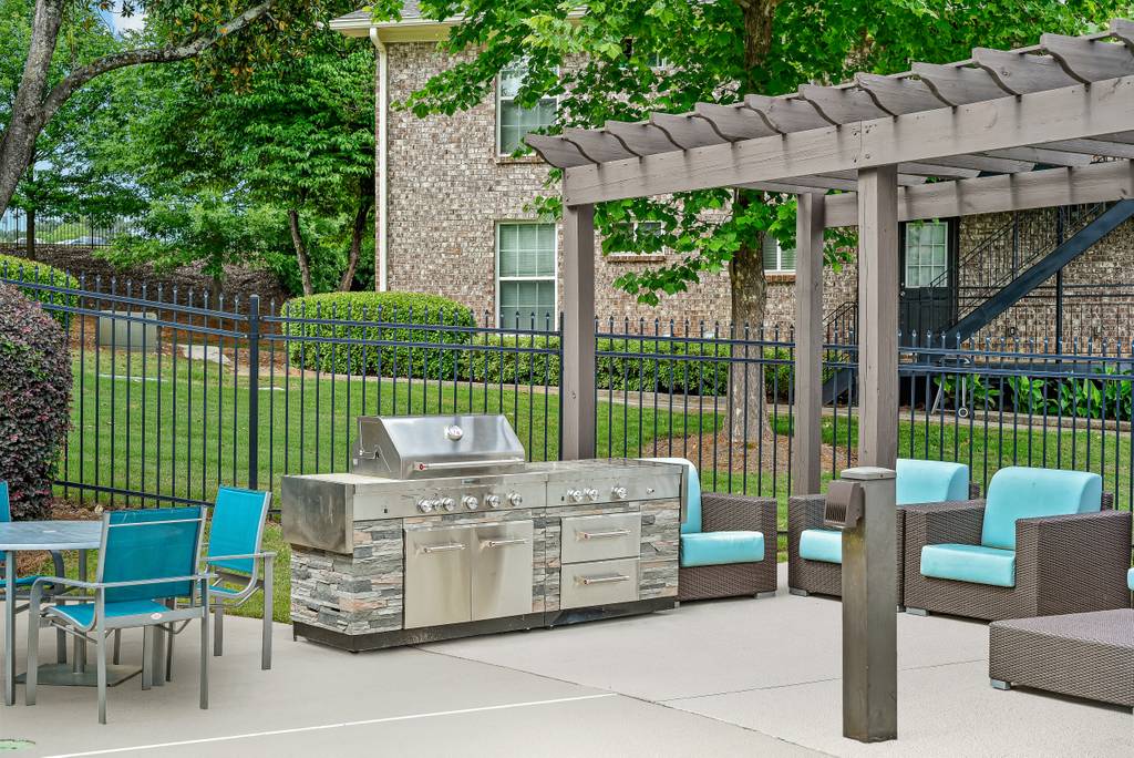 Grilling Area at Artesian East Village in Atlanta