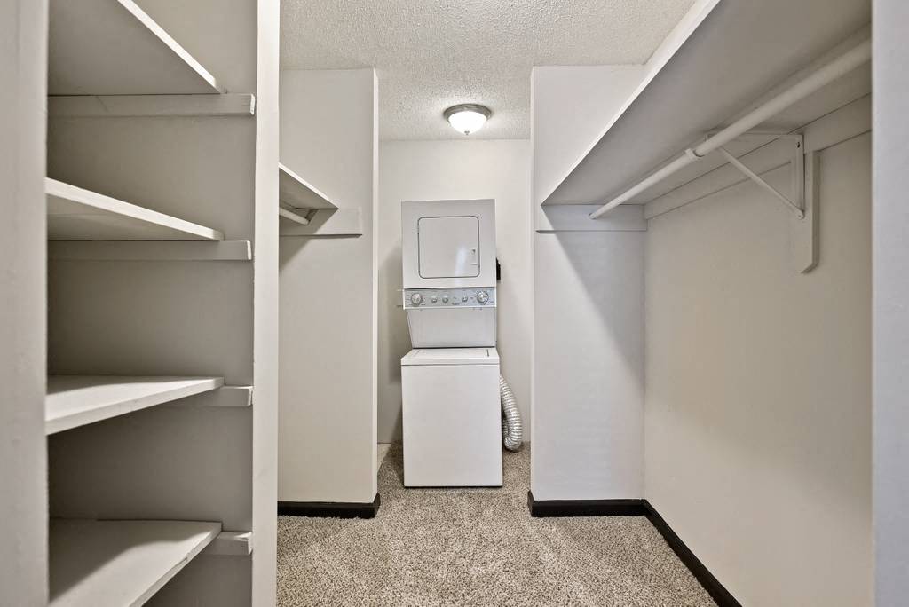 Large Closet with Washer and Dryer at Artesian East Village