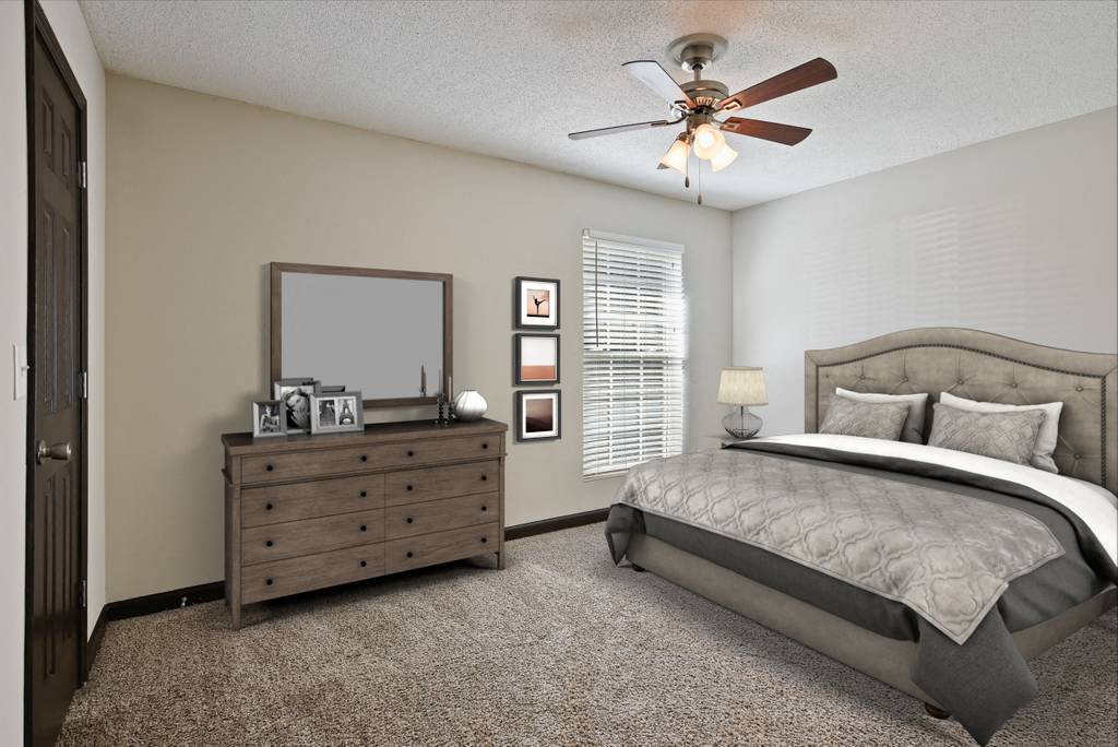 Spacious Bedroom at Artesian East Village in Atlanta