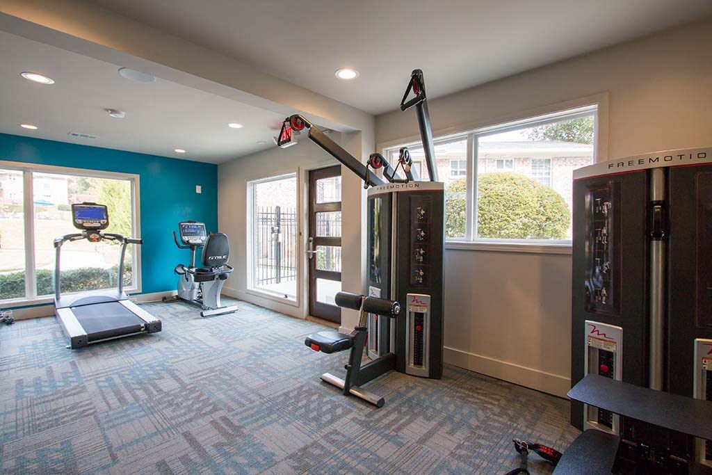 Health and Fitness Center Fully Equipped with state-of-the-art Freemotion Strength Training Equipment at Artesian East Village, Atlanta, GA 30316
