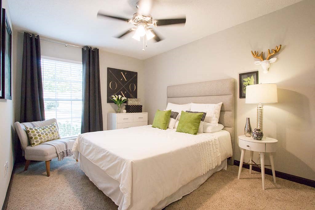 Guest Bedroom Feels Large and Spacious Bedrooms with Expansive Closets at Artesian East Village, Atlanta, GA 30316