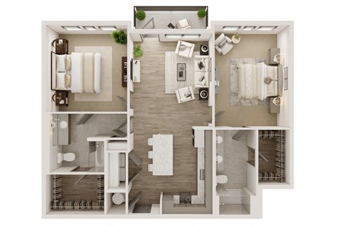 bedroom floor plan an in 1 bed 1 bath apartments