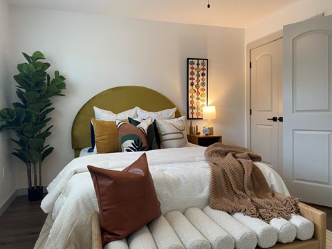 Model Bedroom at Century Apartments, Tennessee