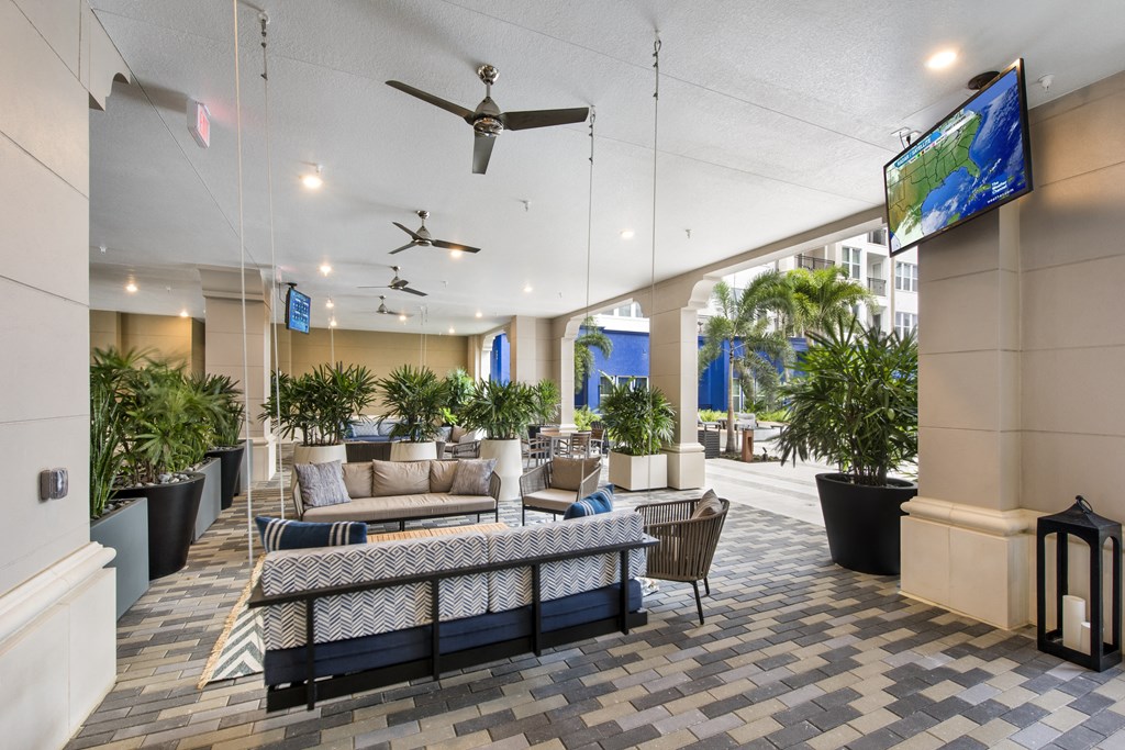 Courtyard Lounge at Maitland City Centre, Maitland, FL, 32751