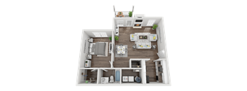 A2 Floorplan at Creekside at White Oak, Newnan, GA, 30265