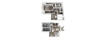 C3G Floorplan at Creekside at White Oak, Georgia, 30265