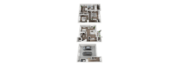 C4G Floorplan at Creekside at White Oak, Georgia