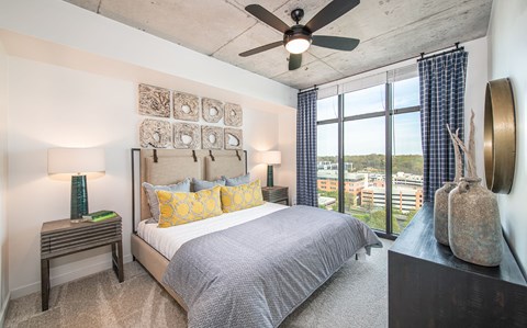 Bedroom at Deca Apartments, South Carolina