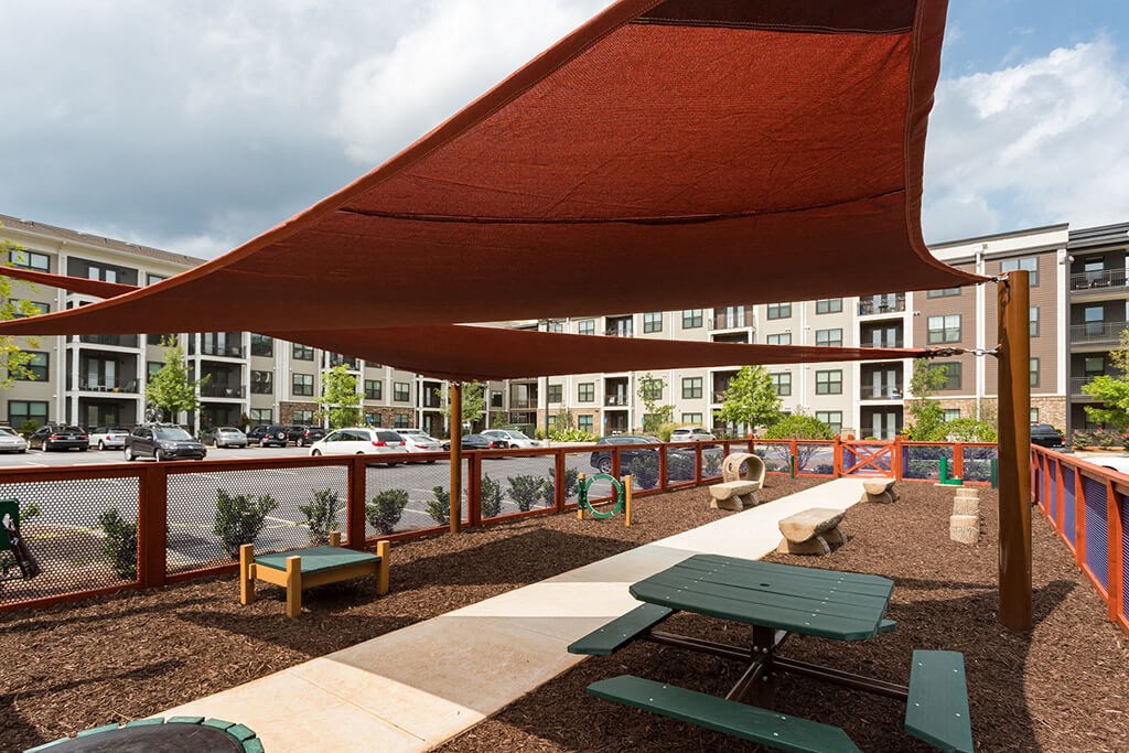 Luxurious Dog Spa & Wiggly Field at Echo at North Pointe Center Apartment Homes, Alpharetta, GA 30009