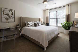 Master Bedrooms at Echo have Deep Walk-in Closets and Bright Open Windows at Echo at North Pointe Center Apartment Homes, Alpharetta, GA 30009 - Photo Gallery 3
