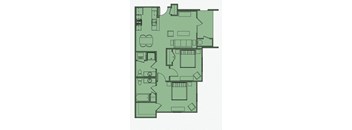 2 bed 2 bath at Esplanade District Apartments, Arkansas