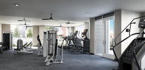 Fitness Center at Livano Nations, Tennessee, 37209