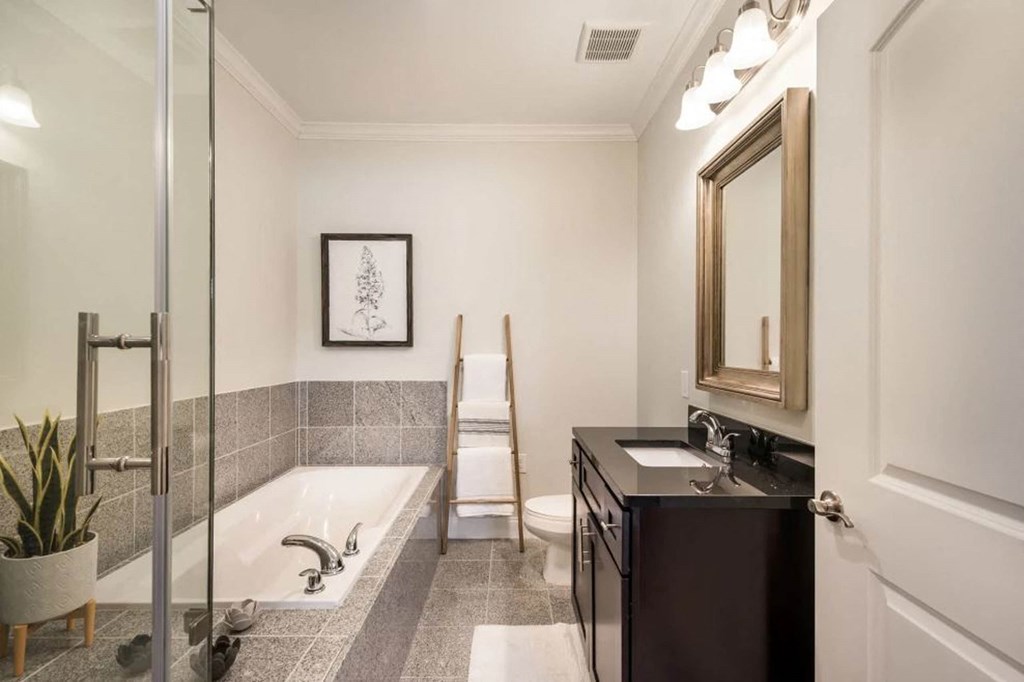 Bathroom at Arlo Luxury Homes, Arkansas