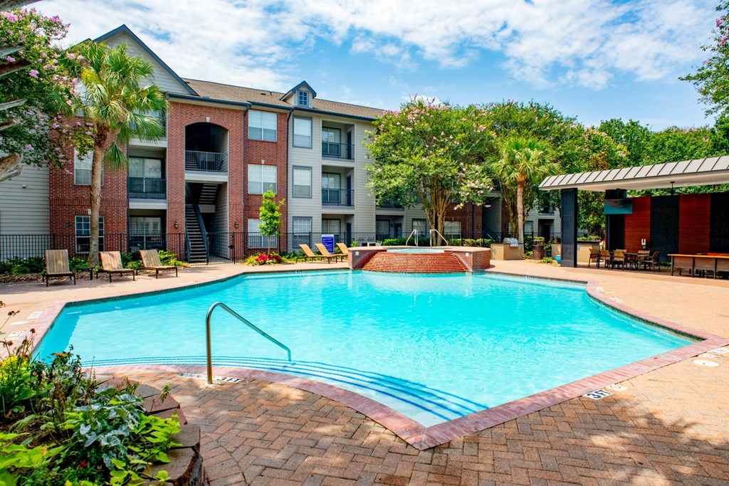 our apartments offer a swimming pool  at The Aster Sugar Land, Texas, 77498