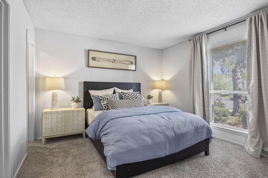 Model Bedroom at Pointe Royal, Overland Park, 66213