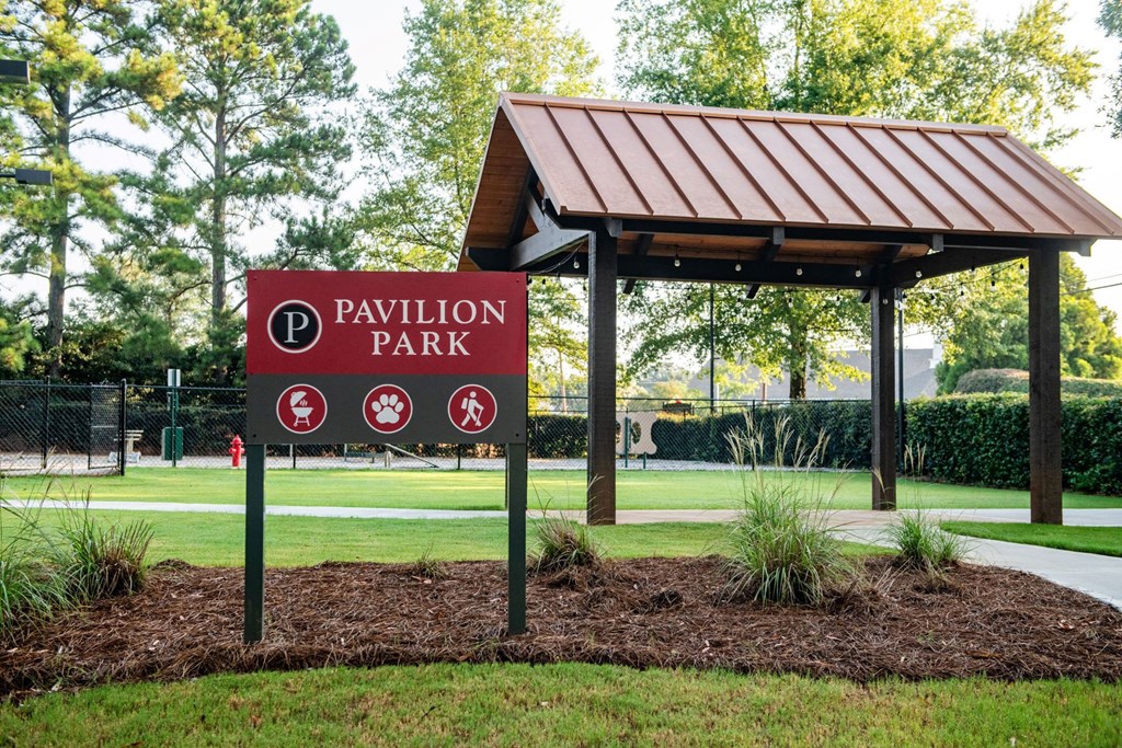Outside Grill Area with Bark Park at Polos at Hudson Corners Apartments, South Carolina 29650