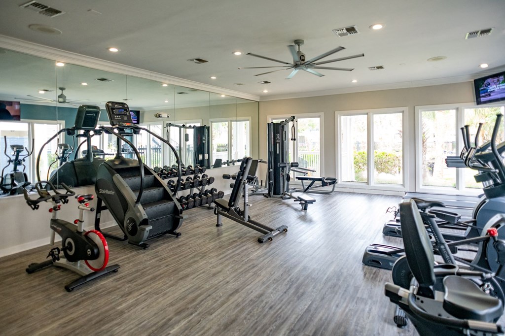 Modern Fitness Center at The Moorings, League City, TX