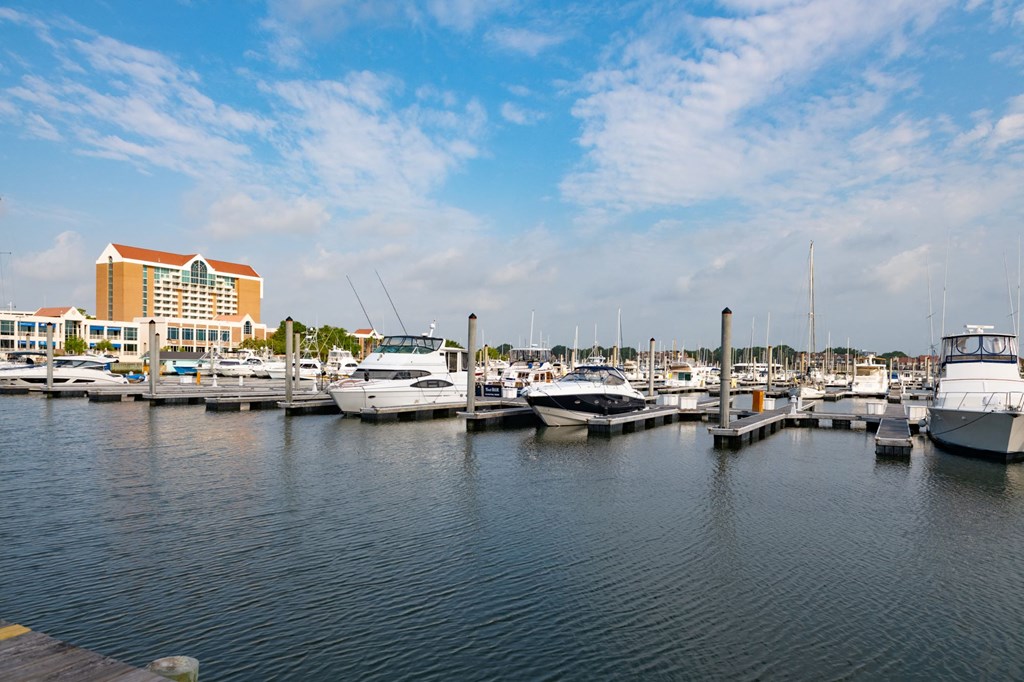 Boat dock at The Moorings, League City 