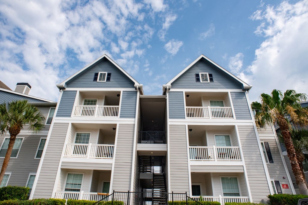 Apartment Building Exterior at The Moorings, League City
