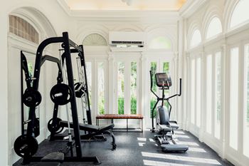 Modern Fitness Center at Parkview Apartments, Memphis, TN