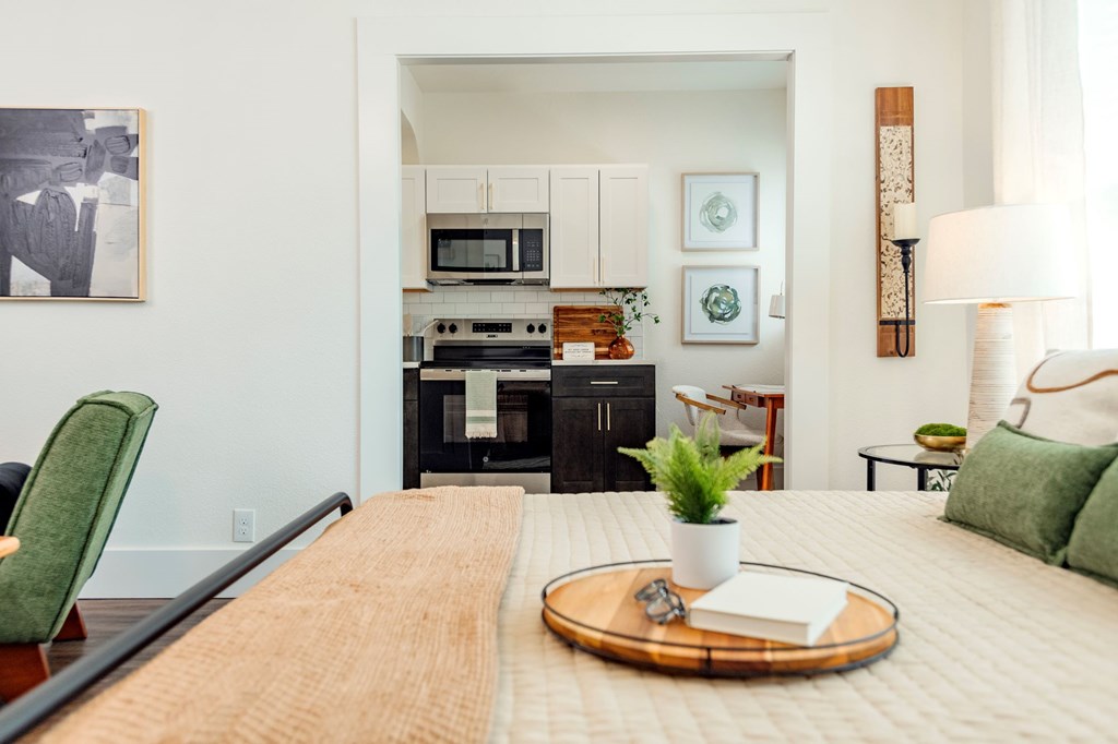 Modern Bedroom at Parkview Apartments, Memphis Tennessee